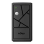 Пристрій безперебійного живлення nJoy KEEN 600VA USB (UPLI-LI060KU-CG01B) - зменшене зображення 3
