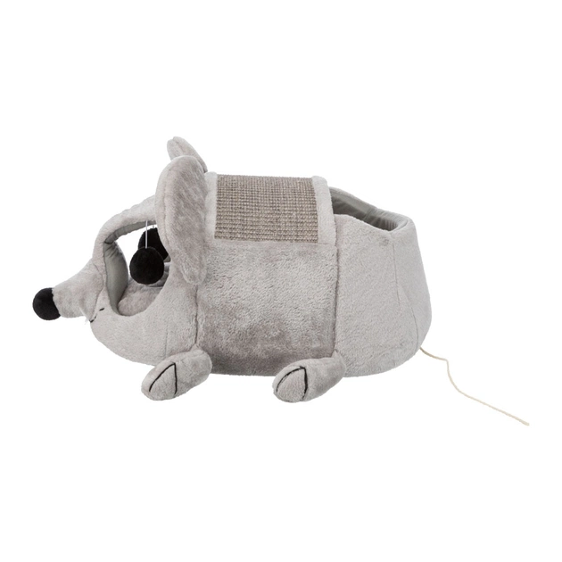 Будиночок для тварин Trixie Lukas з дряпкою 35х33х65 см (сірий) (4011905362908) - picture 2