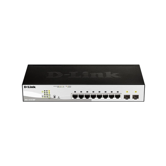 Комутатор мережевий D-Link DGS-1210-08P/E - изображение 1