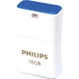 USB флеш накопичувач Philips 16GB Pico Blue USB 2.0 (FM16FD85B/97) - уменьшенное изображение 1