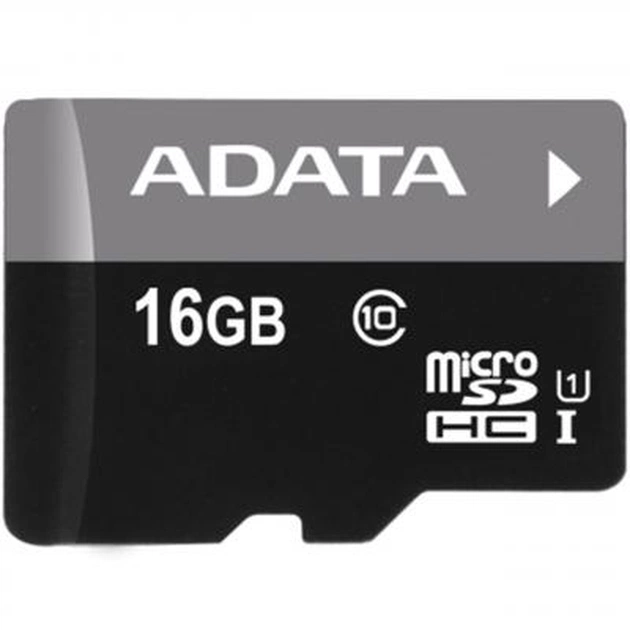 Карта пам'яті ADATA 16GB microSD class 10 UHS-I (AUSDH16GUICL10) - изображение 1