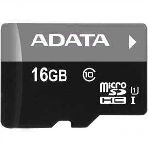 Карта пам'яті ADATA 16GB microSD class 10 UHS-I (AUSDH16GUICL10) зображення 1