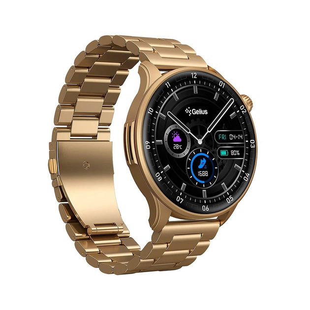 Смарт-годинник Gelius Pro GP-SW010 (Amazwatch GT3) Bronze Gold (2099900942570) - зображення 1