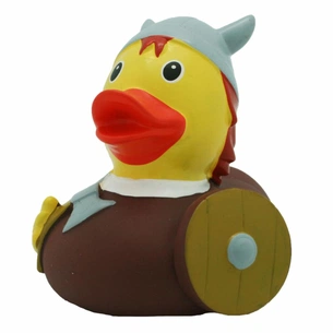Игрушка для ванной Funny Ducks Утка Викинг (L1855) изображение 1