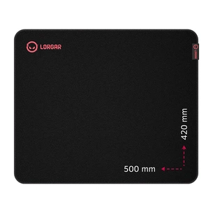 Килимок для мишки Lorgar Main 325 Black/Red (LRG-GMP325) зображення 1