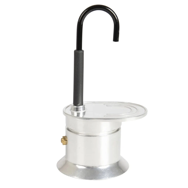 Кофеварка кемпинговая Bo-Camp Aluminium 1-cup Silver (2200535) - изображение 5