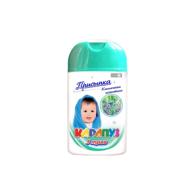 Присыпка Карапуз 5 трав 50 грам (4820019620190) - изображение 1