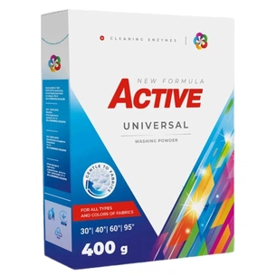 Пральний порошок Active PR Universal З ароматом свіжості 400 г (4820196010739) зображення 1