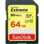 Карта пам'яті SanDisk Extreme SDXC 64GB Class 10 UHS-I U3 (SDSDXNE-064G-GNCIN) - зменшене зображення 1