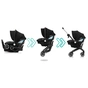 Автокрісло Evenflo Shyft DualRide (від 1,4 до 16 кг) Boone Gray (032884203604) - уменьшенное изображение 9