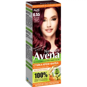 Фарба для волосся Acme Color Avena Naturals Стійка 6.55 - Cherry Chocolate (4823115503251) зображення 1