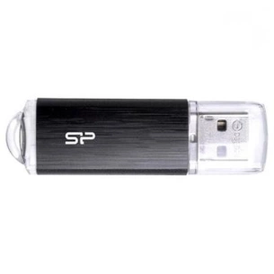 USB флеш накопичувач Silicon Power 8GB Ultima U02 Black USB 2.0 (SP008GBUF2U02V1K) зображення 1