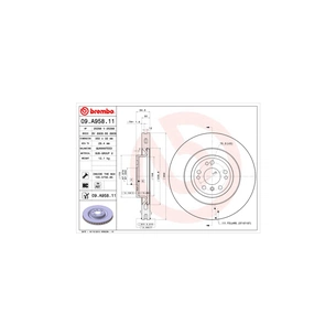 Гальмівний диск Brembo 09.A958.11 зображення 1