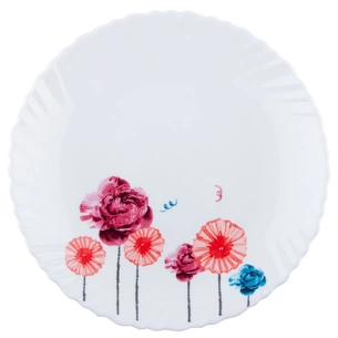 Тарілка Vittora "Акварельні квіти" Wave Dessert 19 см (V-190AF) зображення 1