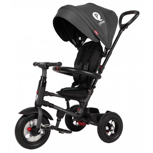Дитячий велосипед QPlay Rito Rubber Black складаний триколісний (S380-10BlackRubber) зображення 1