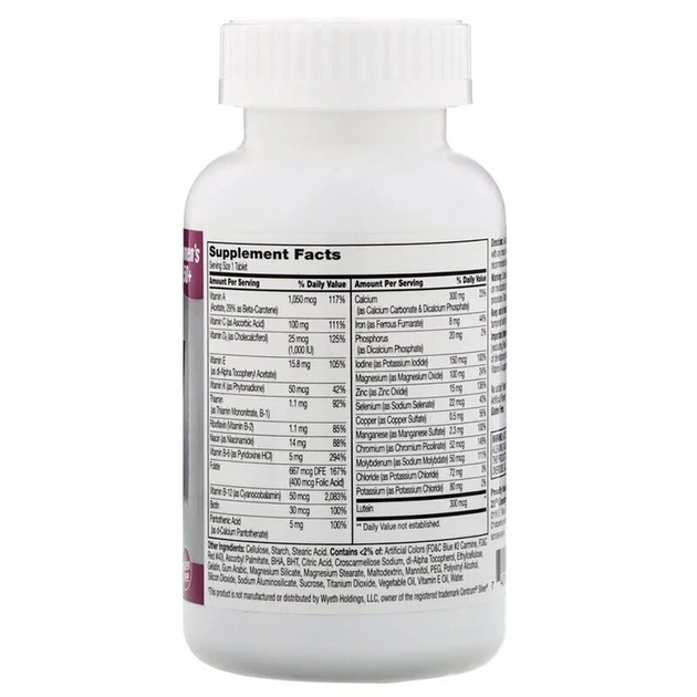 Мультивітамін 21st Century Мультивітаміни і Мультімінерали для Жінок 50+, Sentry Senior (CEN27542) - picture 2