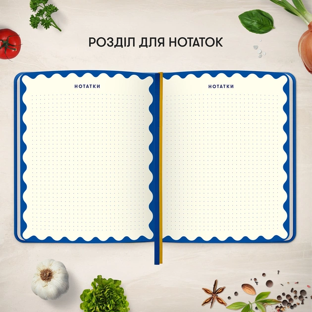 Кулинарный блокнот Orner Любимые рецепты, синий (orner-3424) - изображение 9