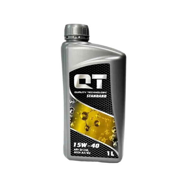 Моторное масло QT-OIL STANDART 15W40 SF/CD 1л (QT1115401) - изображение 1