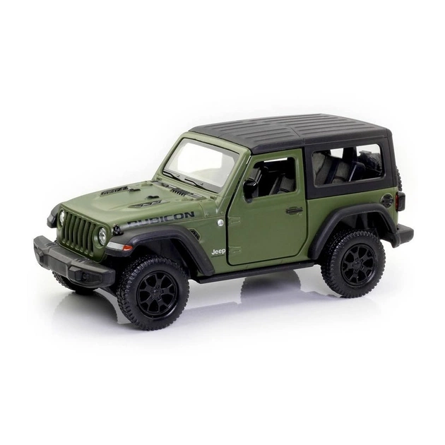 Машина Uni-Fortune JEEP WRANGLER RUBICON 2021 HARD TOP (матовая) хаки (554060M(F)) - изображение 1