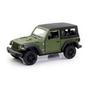 Машина Uni-Fortune JEEP WRANGLER RUBICON 2021 HARD TOP (матовая) хаки (554060M(F)) - уменьшенное изображение 1