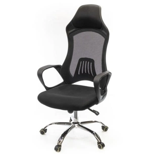 Офісне крісло Аклас Дорос CH ANF Чорне (11637) зображення 1