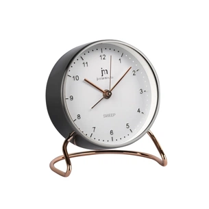 Настільний годинник Lowell будильник, сірий (JA7088G) зображення 1