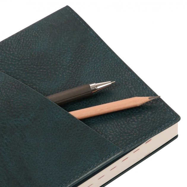 Тижневик Leo planner А5 датований 2026 "Credo", інтегральний, смарагдовий, 368 сторінок (252646) - picture 4