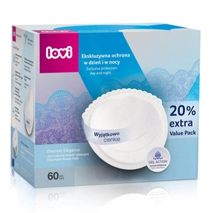 Вкладиш для бюстгальтера Lovi День і ніч лактаційні прокладки 60 шт (19/607) picture 1
