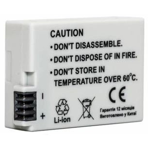 Акумулятор до фото/відео PowerPlant Canon LP-E8 (DV00DV1255) зображення 1