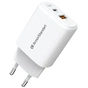 Зарядное устройство Armorstandart 1xUSB-C + 1xUSB 20W GaN white (ARM89531) - уменьшенное изображение 4