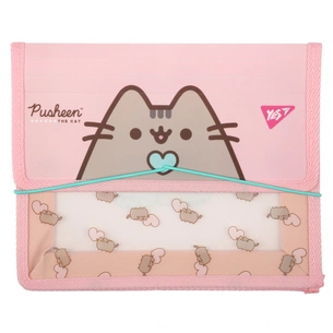 Папка для зошитів Yes пластикова на резинці В5 Pusheen (492306) зображення 1