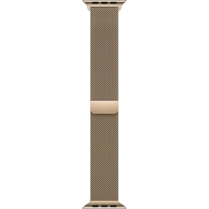 Ремінець до смарт-годинника Apple 45mm Gold Milanese Loop (MTJP3ZM/A) зображення 1