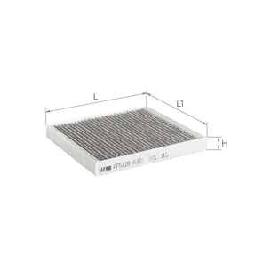 Фільтр салону ALPHA FILTER AF5128a зображення 1