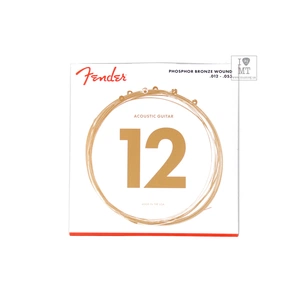 Струни для гітари Fender 60L Phosphor Bronze Acoustic Strings (12-53) (55646) зображення 1