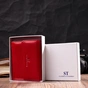 Гаманець ST Leather З натуральної шкіри Червоний (19493) - зменшене зображення 11