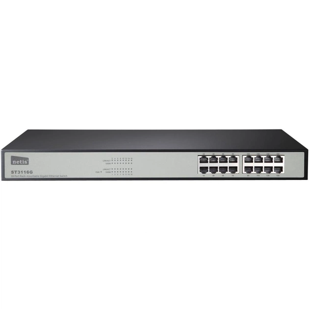 Комутатор мережевий Netis ST3116G - зображення 1