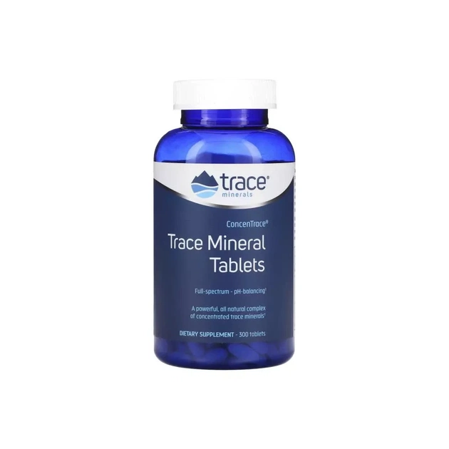 Мінерали Trace Minerals Концентрированные Микроэлементы, ConcenTrace, 300 таблеток (TMR-00106) - изображение 1