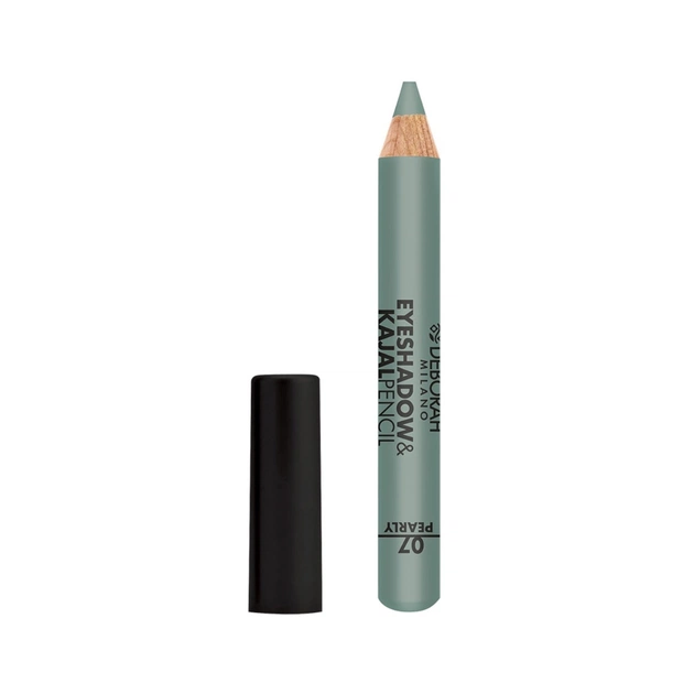 Тіні для повік Deborah Eyeshadow & Kajal Pencil 07 - Pearly Green (8009518319712) - picture 1