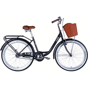 Велосипед Dorozhnik 26" LUX Velosteel рама-17" ST 2026 темно-сірий (OPS-D-26-364) зображення 1