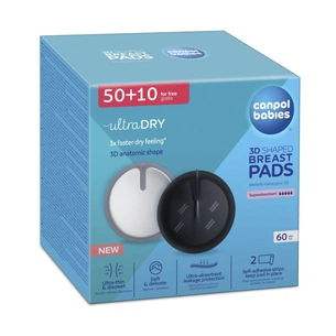 Вкладиш для бюстгальтера Canpol babies ультрапоглинаючі 3D 60 шт чорні (1/655) зображення 1