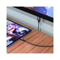 Кабель мультимедийный USB-C to HDMI M 2.0m 4K30Hz gray HOCO (6931474755025) - уменьшенное изображение 9