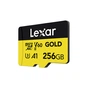 Карта пам'яті Lexar 256GB microSDXC class 10 UHS-II U3 V60 A1 Professional Gold (LMSGOLD256G-BNNNG) - зменшене зображення 2
