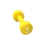 Гантель LivePro Studio Dumbbell LP8076-1 вініл жовтий Уні 1кг (2020301000026) - зменшене зображення 2