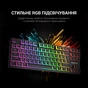 Клавіатура GamePro MK80R Red Switch RGB USB Black (MK80R) - зменшене зображення 10