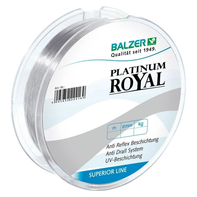 Волосінь Balzer Platinum Royal NEW 0.25мм 150м (12301 025) - зображення 1