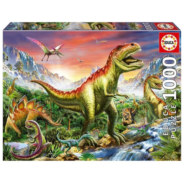 Пазл Educa Jurassic Forest 1000 елементів (6337608) - зображення 1