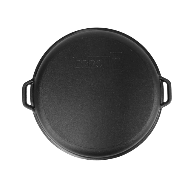 Котел туристичний Brizoll чавунний азіатський з кришкою-сковородою 10 л (KA10-2) - picture 3