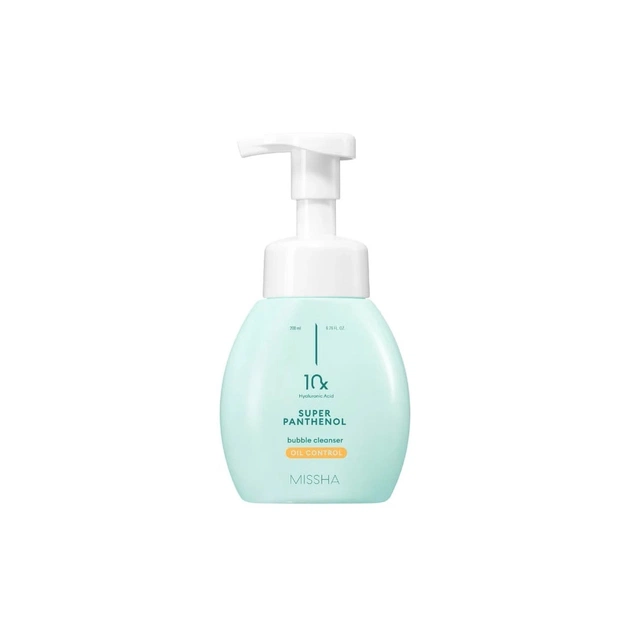Пінка для вмивання Missha Super Panthenol Bubble Cleanser Oil Control 200 мл (8809747961467) - зображення 1
