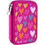 Пенал 1 вересня Sweet heart твердий подвійний (532701) - зменшене зображення 1