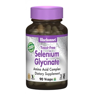 Мінерали Bluebonnet Nutrition Селен гліцинат, Albion, 90 гелевих капсул (BLB0678) зображення 1